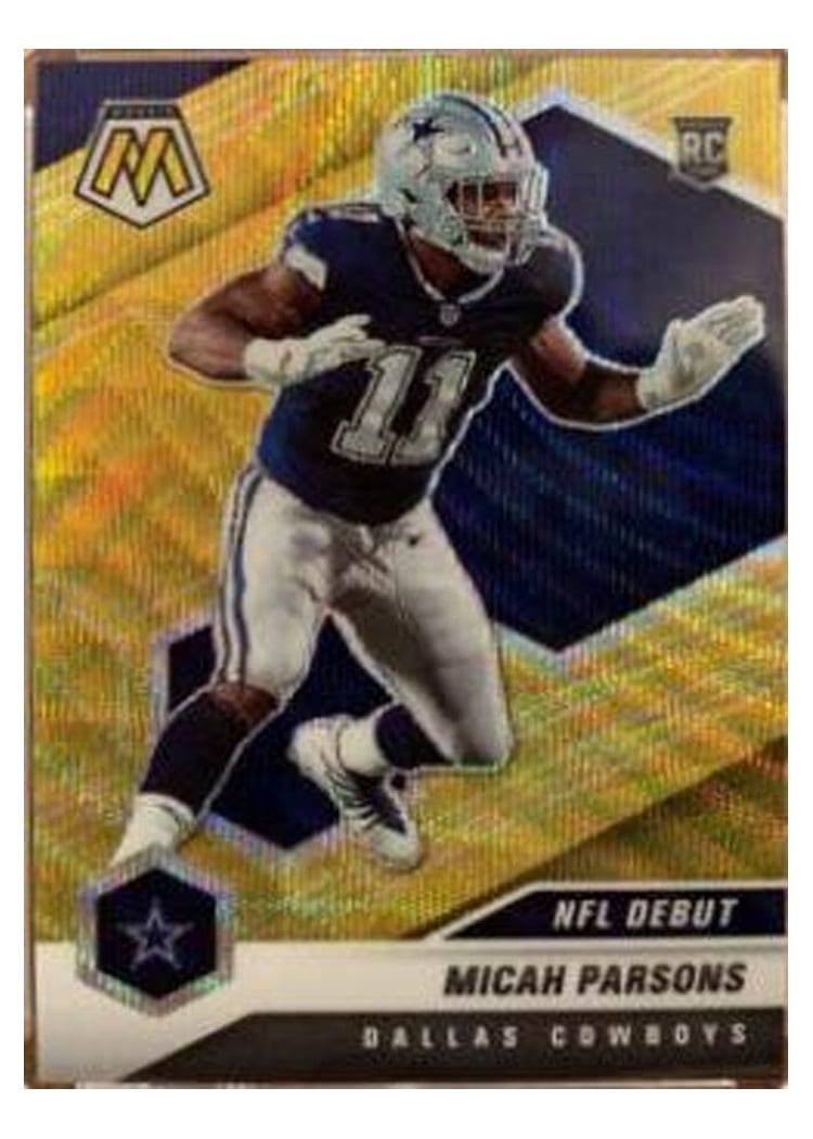 2021 Panini Mosaic Base Set Micah Parsons #257 card