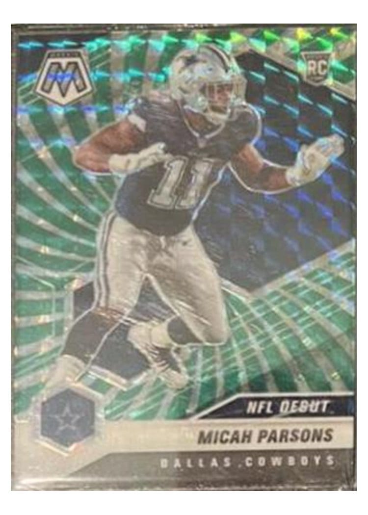 2021 Panini Mosaic Base Set Micah Parsons #257 card