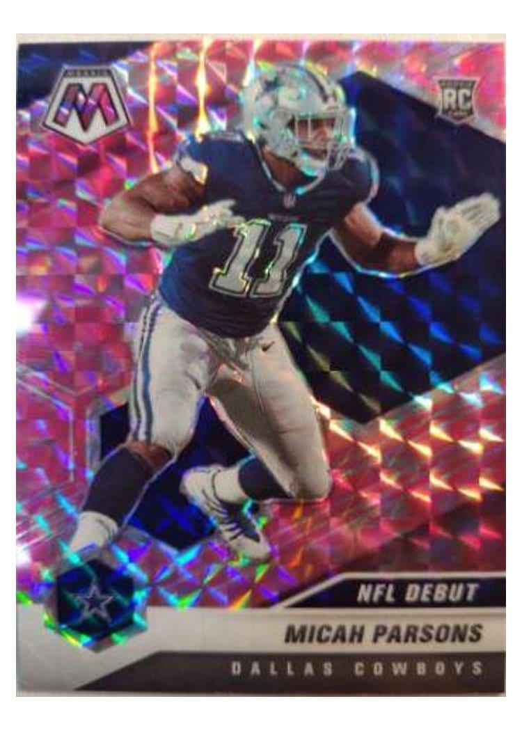 2021 Panini Mosaic Base Set Micah Parsons #257 card