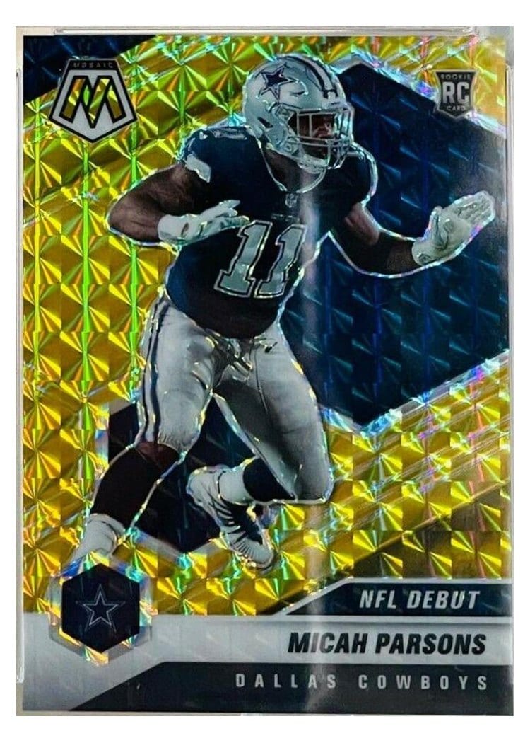 2021 Panini Mosaic Base Set Micah Parsons #257 card