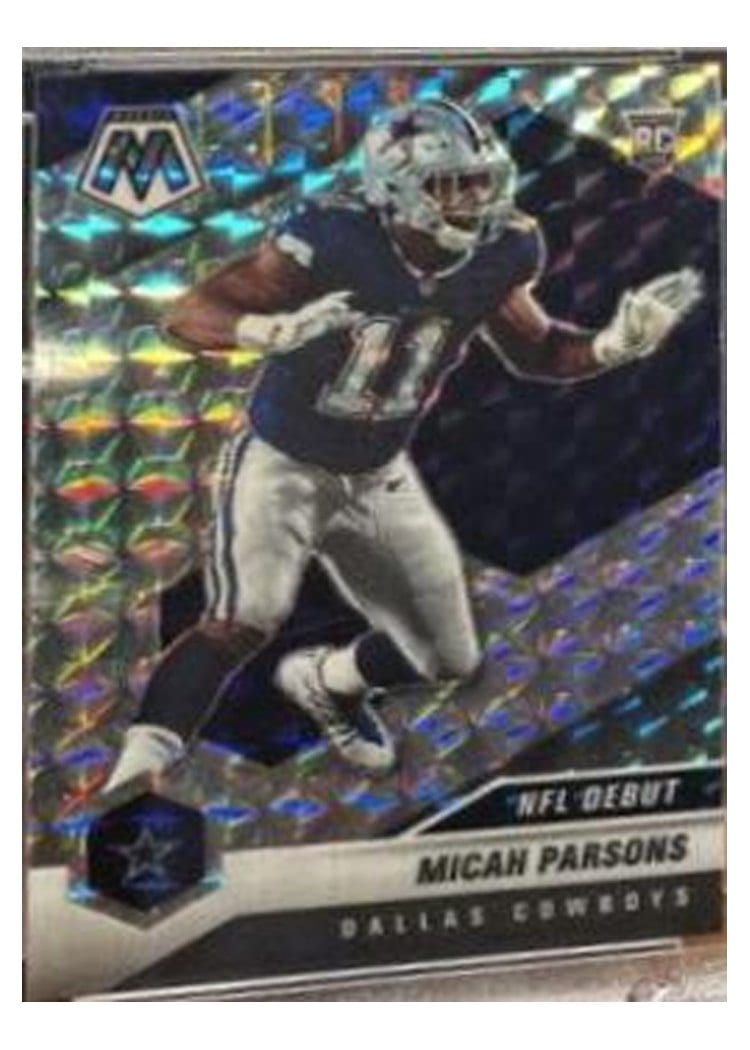 2021 Panini Mosaic Base Set Micah Parsons #257 card