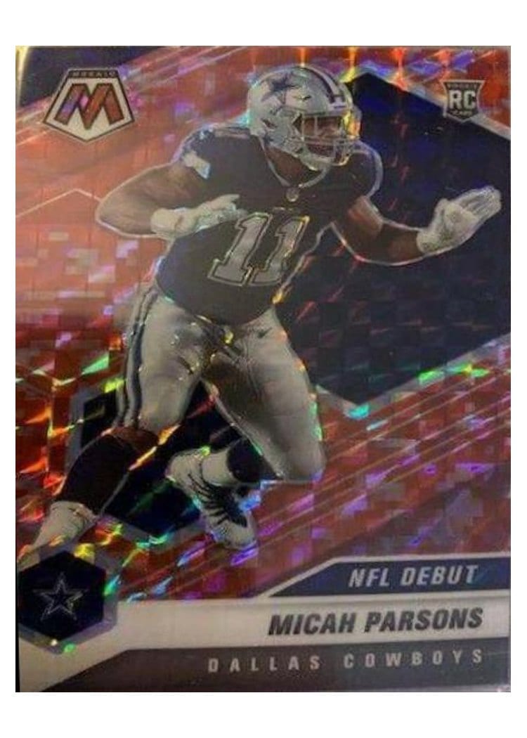 2021 Panini Mosaic Base Set Micah Parsons #257 card