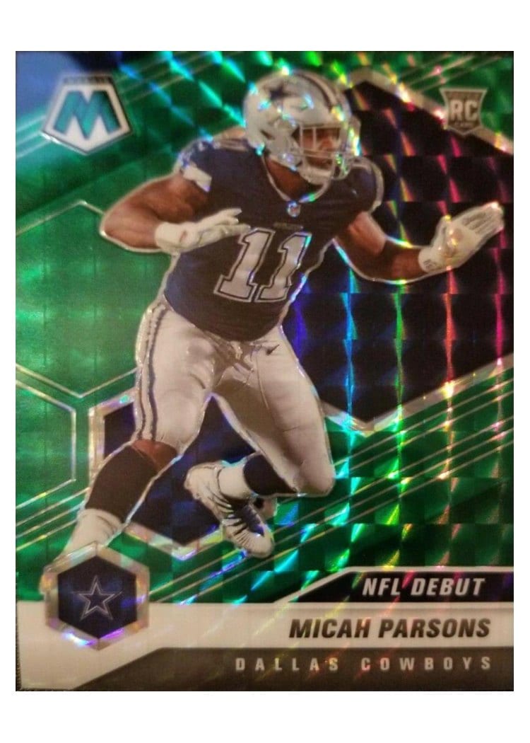2021 Panini Mosaic Base Set Micah Parsons #257 card