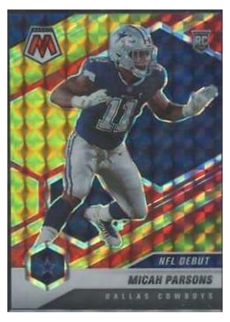 2021 Panini Mosaic Base Set Micah Parsons #257 card
