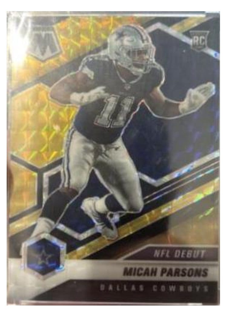 2021 Panini Mosaic Base Set Micah Parsons #257 card