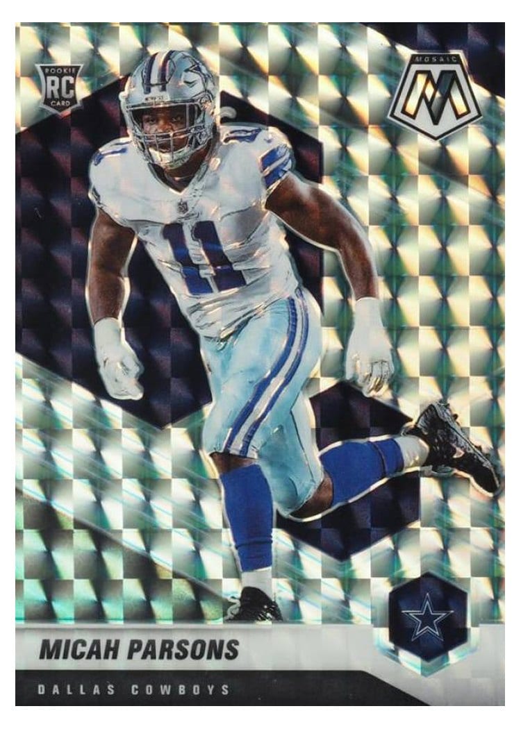 2021 Panini Mosaic Base Set Micah Parsons #362 card