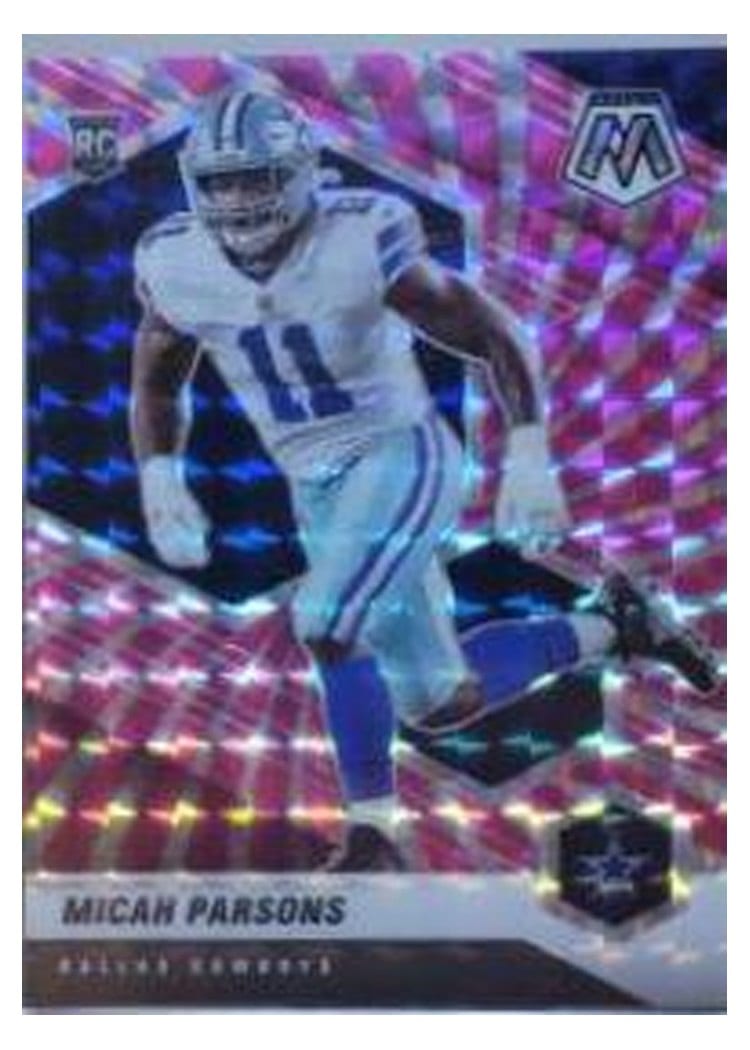 2021 Panini Mosaic Base Set Micah Parsons #362 card