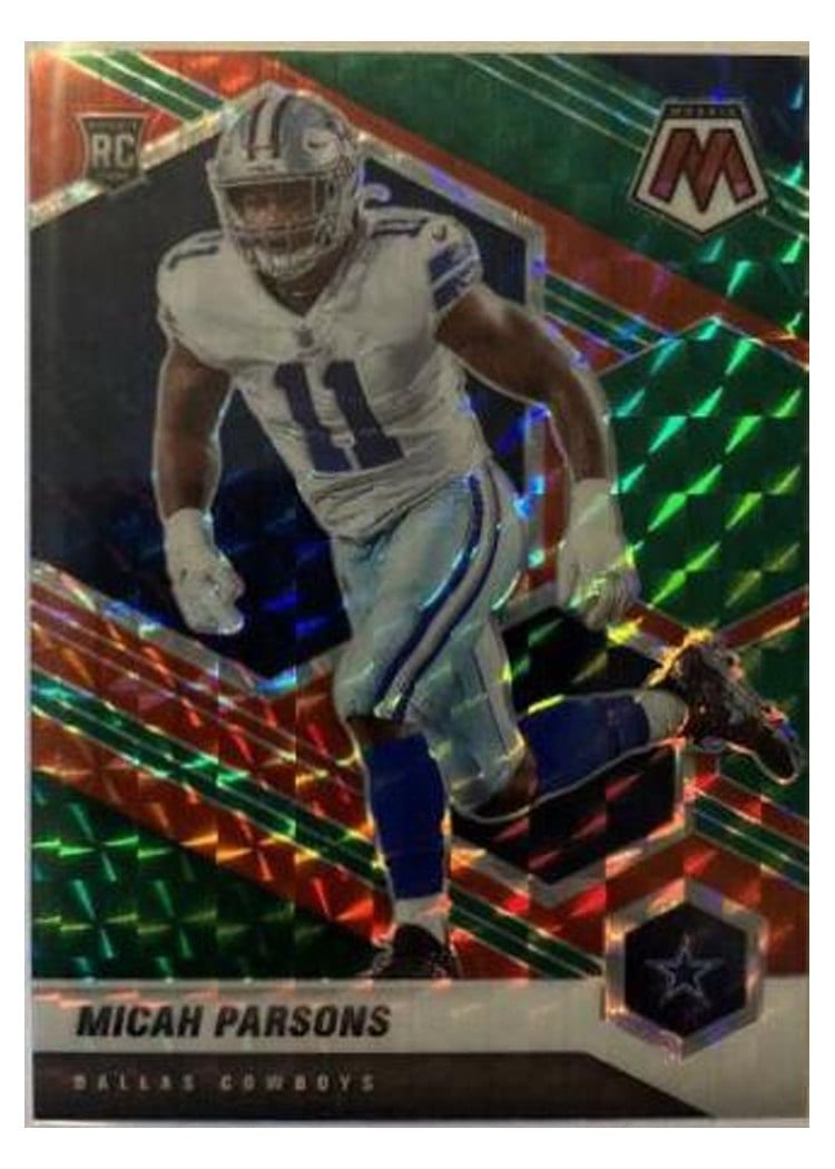 2021 Panini Mosaic Base Set Micah Parsons #362 card