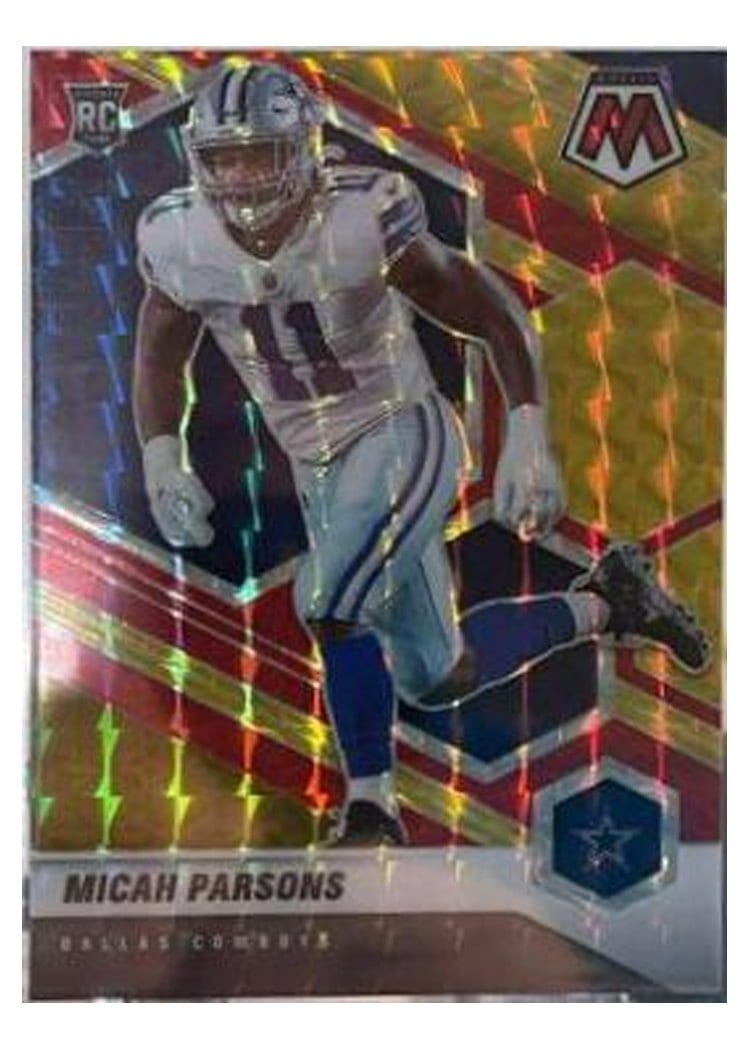 2021 Panini Mosaic Base Set Micah Parsons #362 card