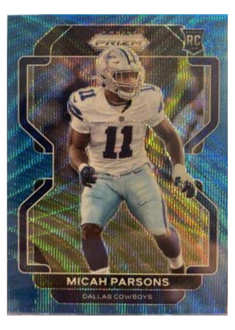 2021 Panini Prizm Micah Parsons #382 card