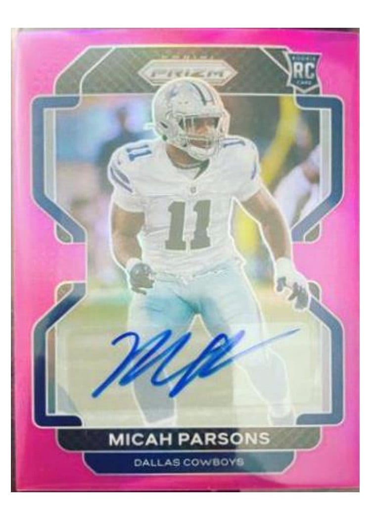 2021 Panini Prizm Micah Parsons #382 card
