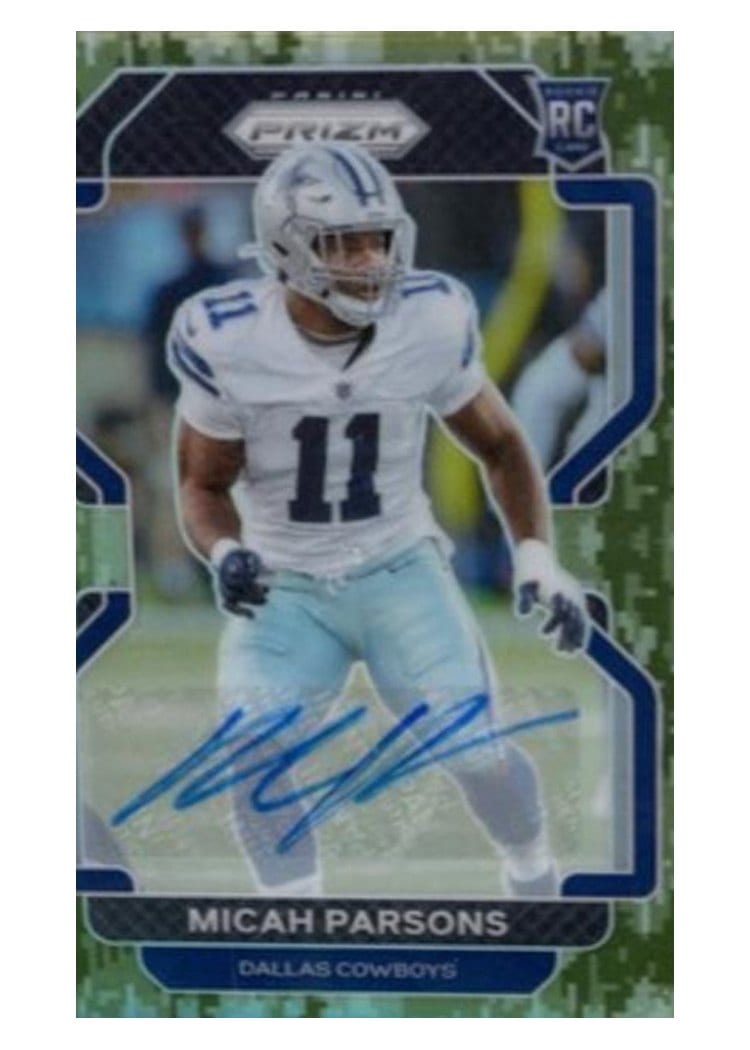 2021 Panini Prizm Micah Parsons #382 card