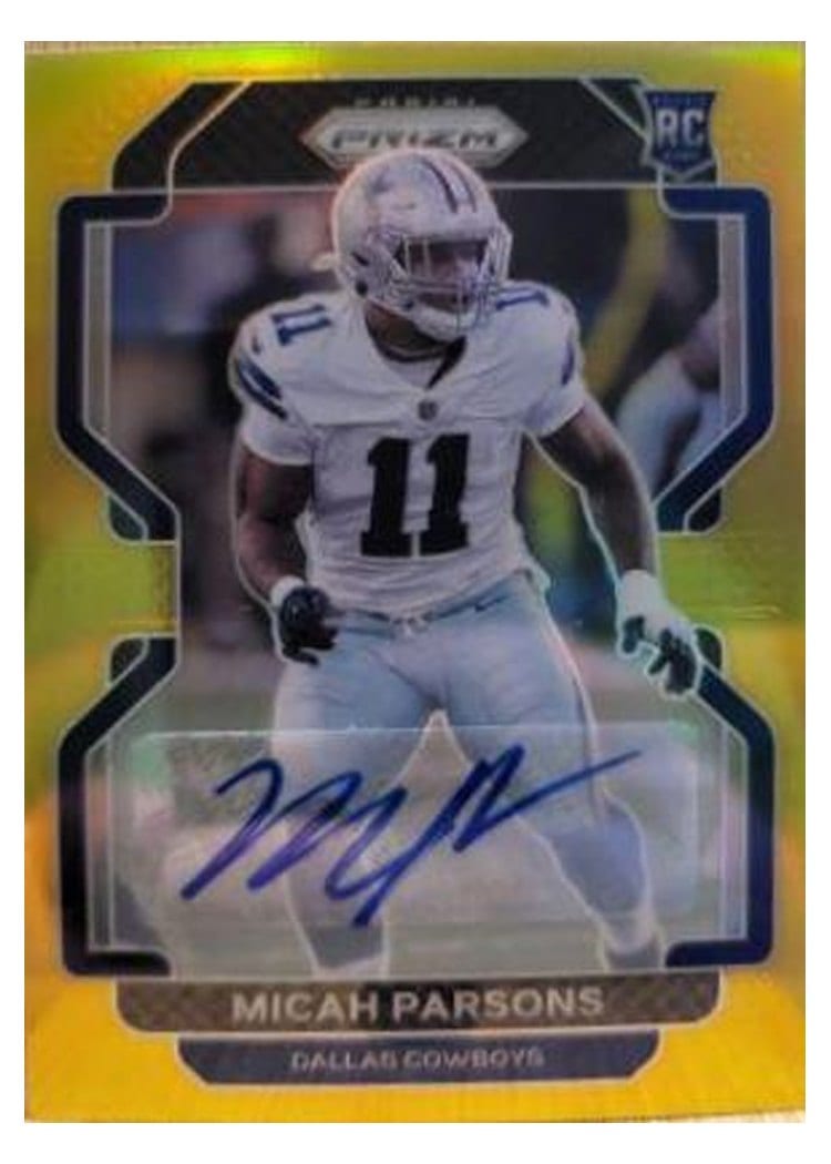 2021 Panini Prizm Micah Parsons #382 card