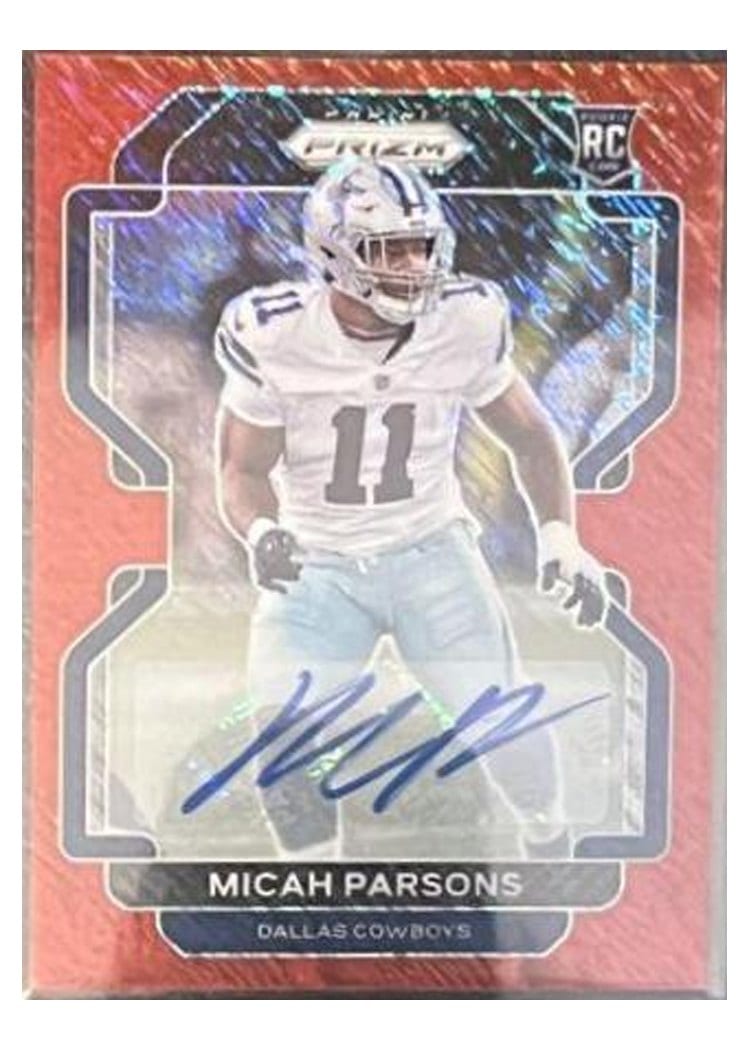 2021 Panini Prizm Micah Parsons #382 card