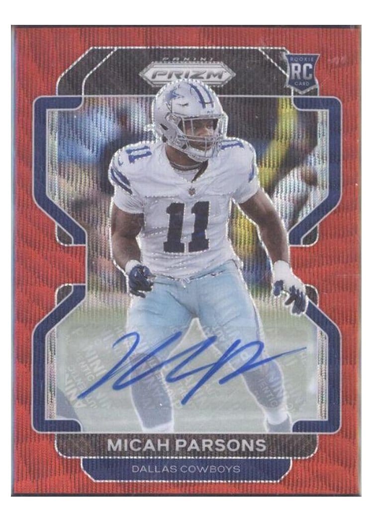 2021 Panini Prizm Micah Parsons #382 card