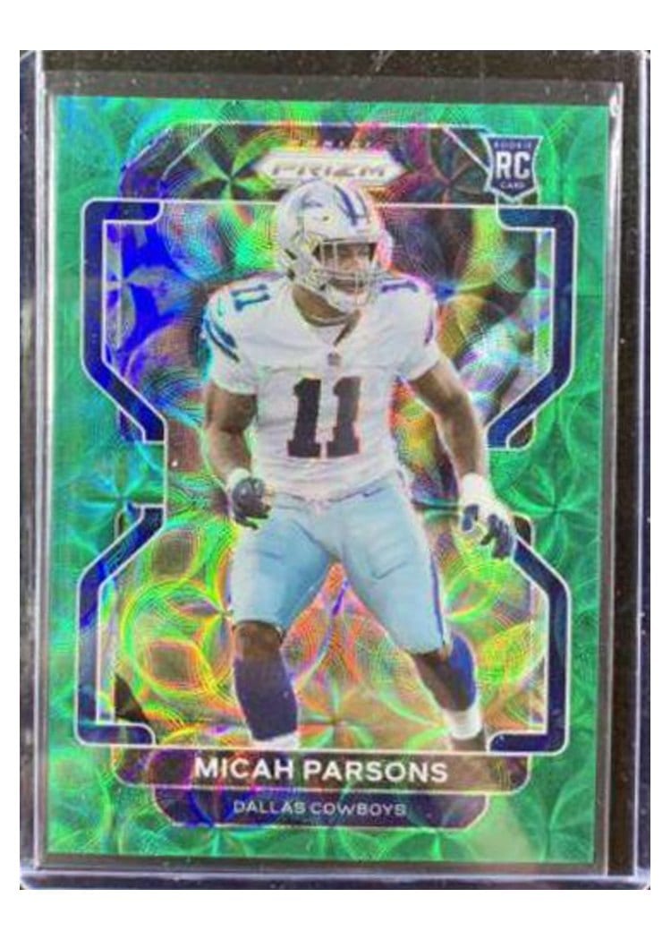 2021 Panini Prizm Micah Parsons #382 card