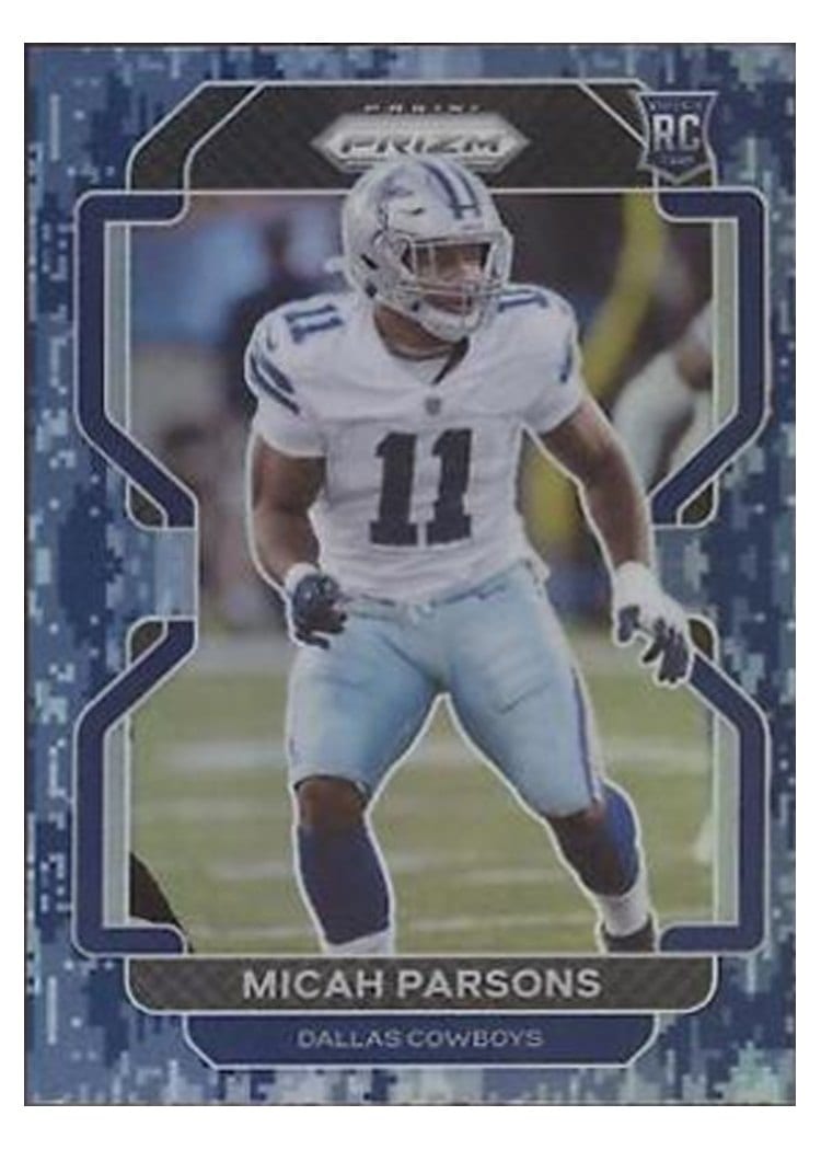 2021 Panini Prizm Micah Parsons #382 card