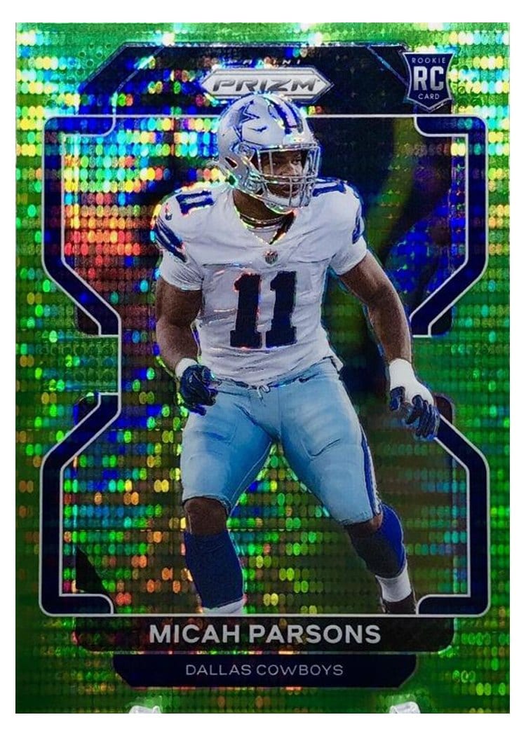 2021 Panini Prizm Micah Parsons #382 card
