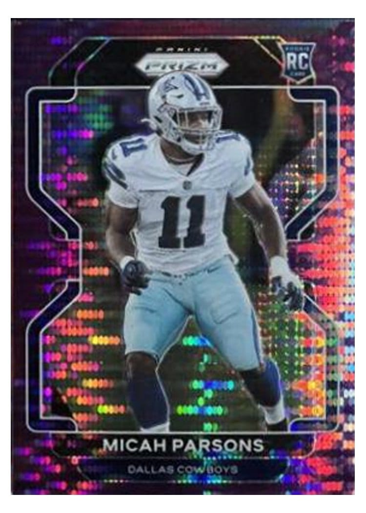 2021 Panini Prizm Micah Parsons #382 card