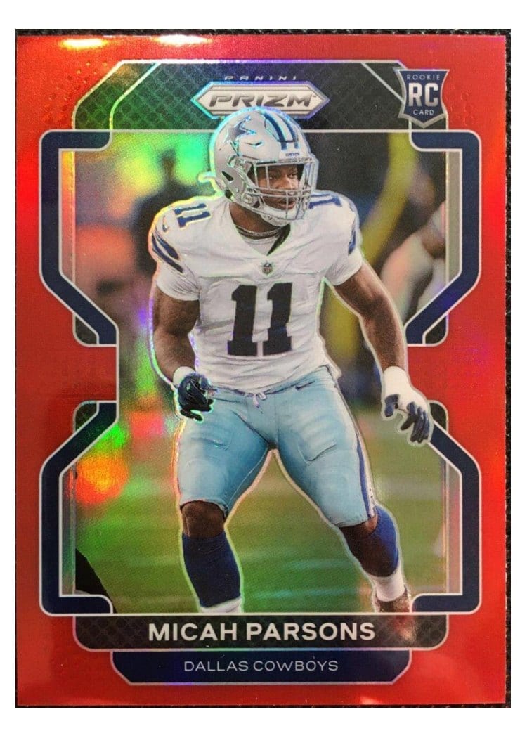 2021 Panini Prizm Micah Parsons #382 card