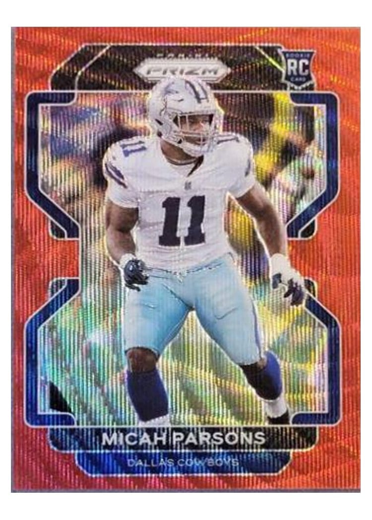 2021 Panini Prizm Micah Parsons #382 card