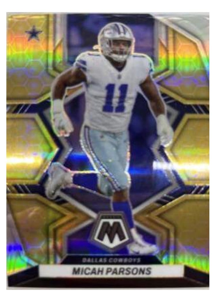 2022 Panini Mosaic Base Set Micah Parsons #55 card
