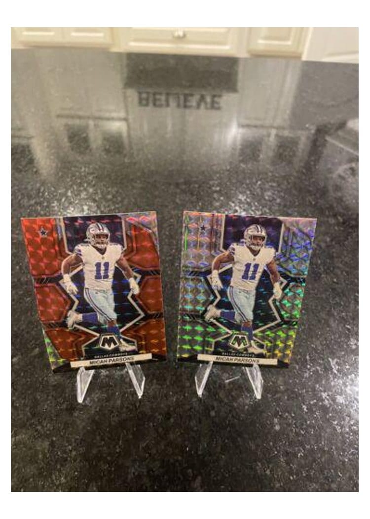 2022 Panini Mosaic Base Set Micah Parsons #55 card
