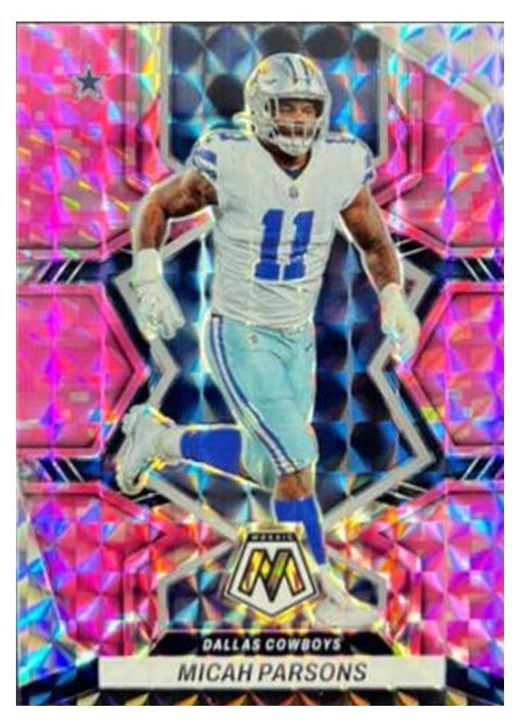 2022 Panini Mosaic Base Set Micah Parsons #55 card