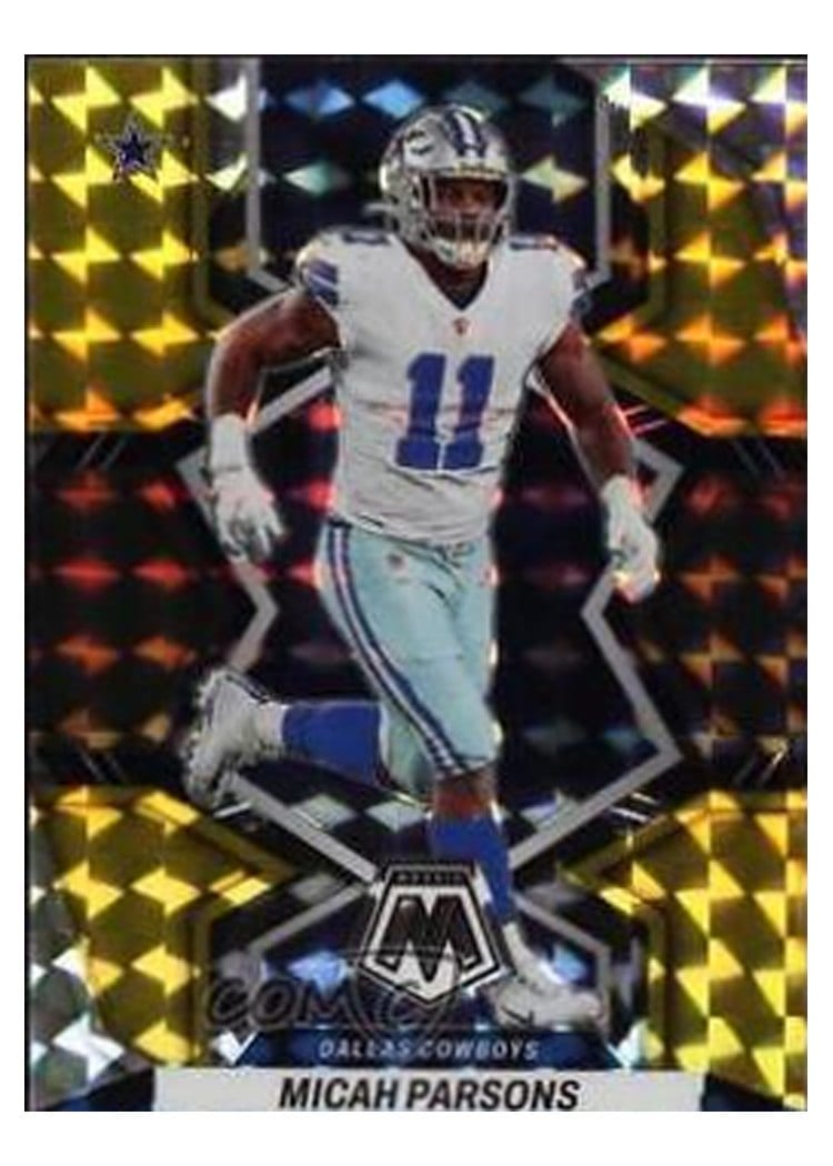 2022 Panini Mosaic Base Set Micah Parsons #55 card