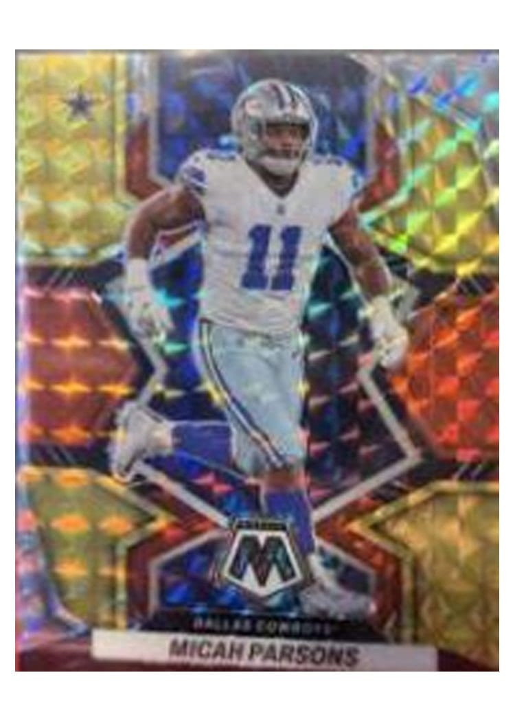 2022 Panini Mosaic Base Set Micah Parsons #55 card