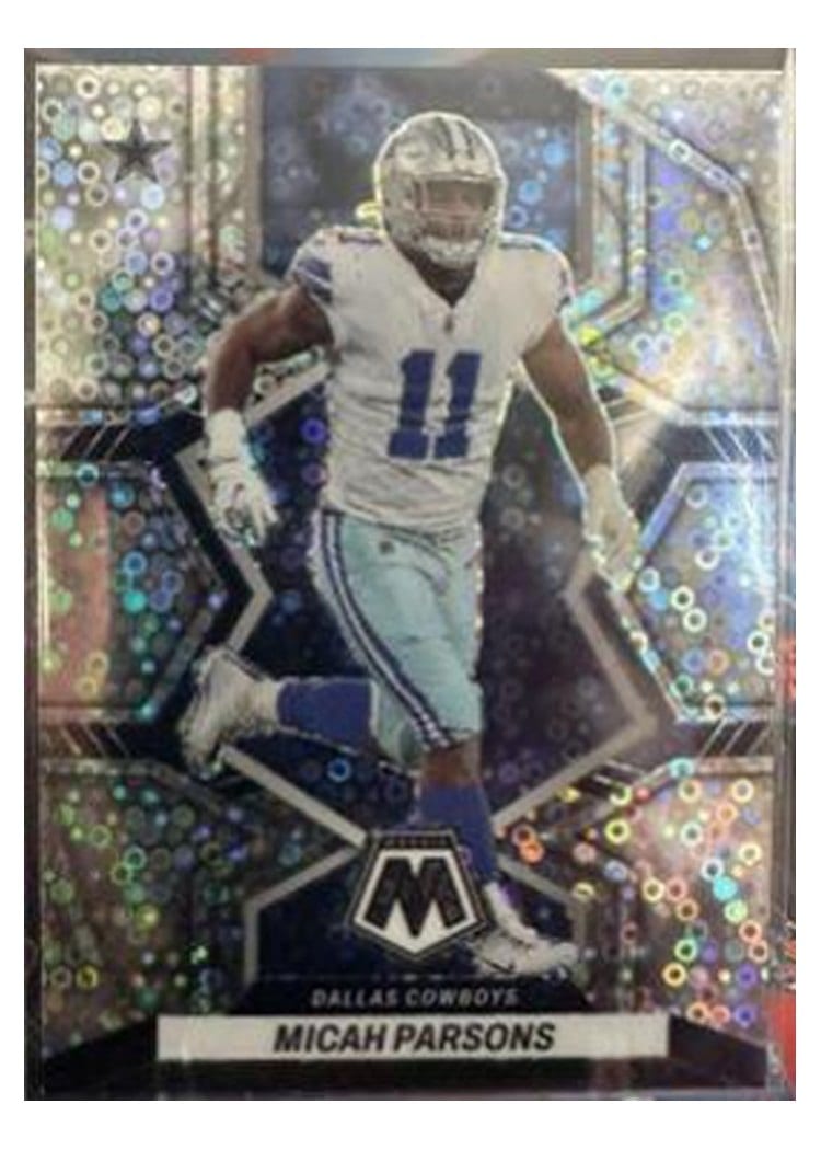 2022 Panini Mosaic Base Set Micah Parsons #55 card