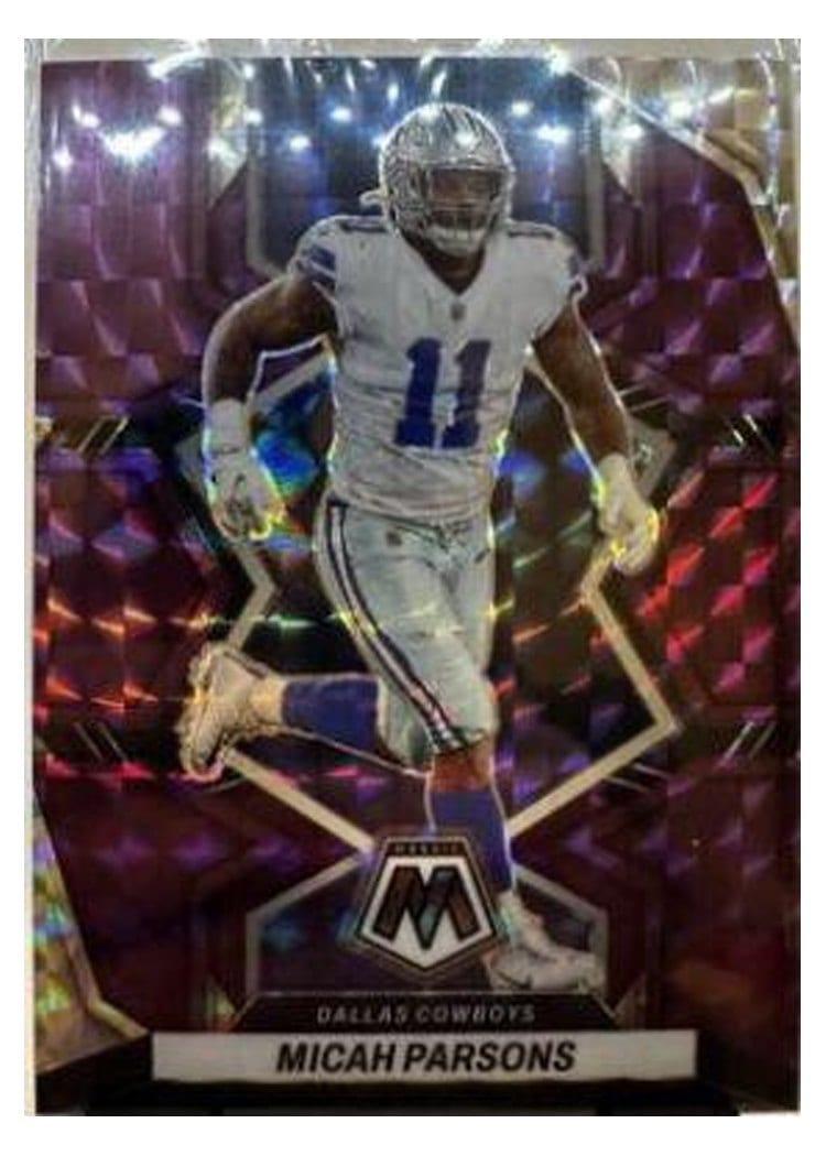 2022 Panini Mosaic Base Set Micah Parsons #55 card