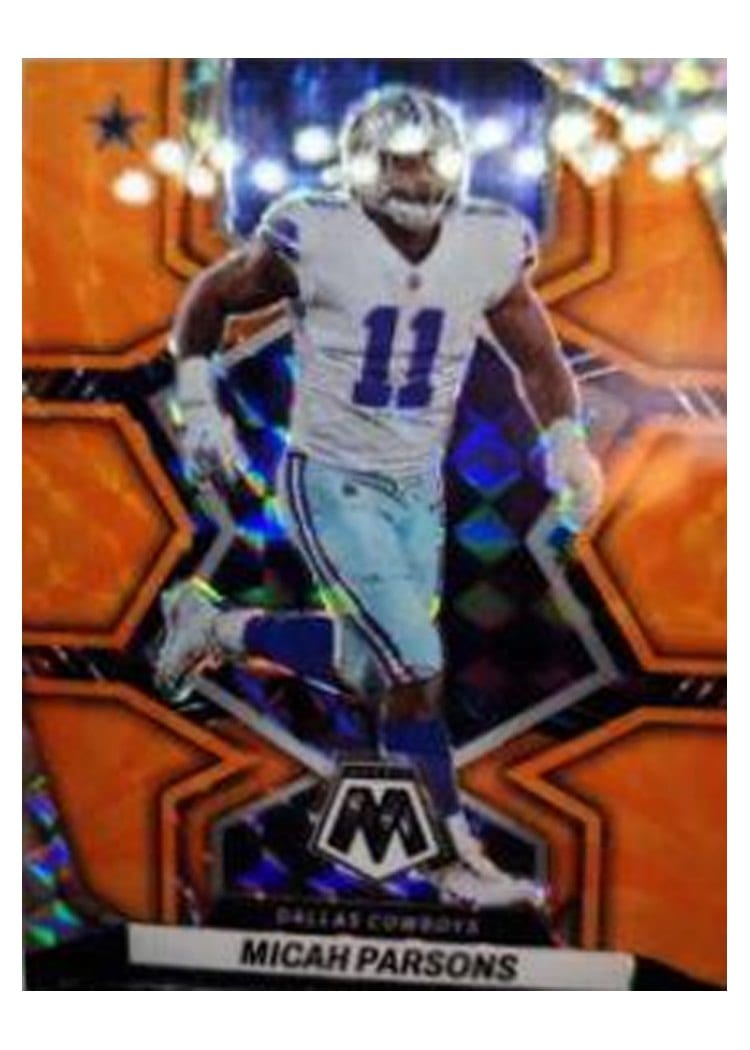 2022 Panini Mosaic Base Set Micah Parsons #55 card
