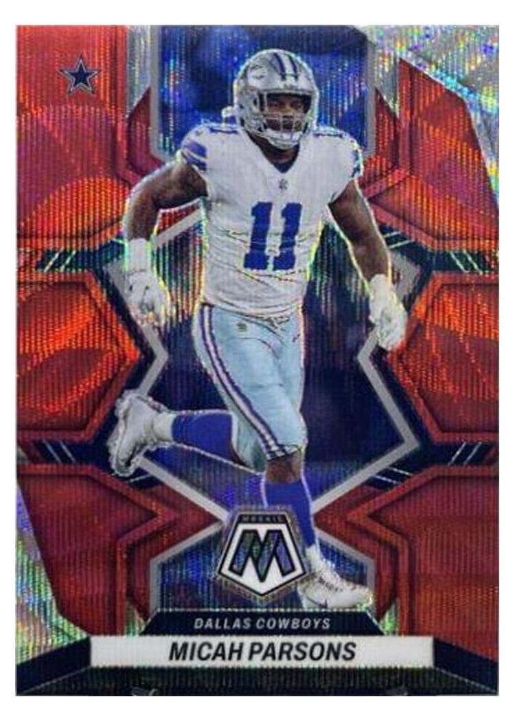 2022 Panini Mosaic Base Set Micah Parsons #55 card