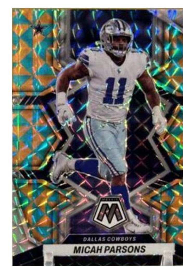 2022 Panini Mosaic Base Set Micah Parsons #55 card