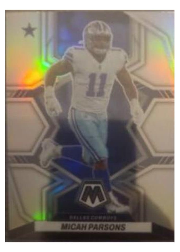 2022 Panini Mosaic Base Set Micah Parsons #55 card