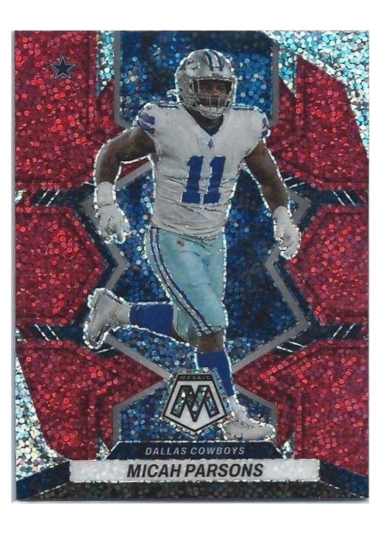 2022 Panini Mosaic Base Set Micah Parsons #55 card