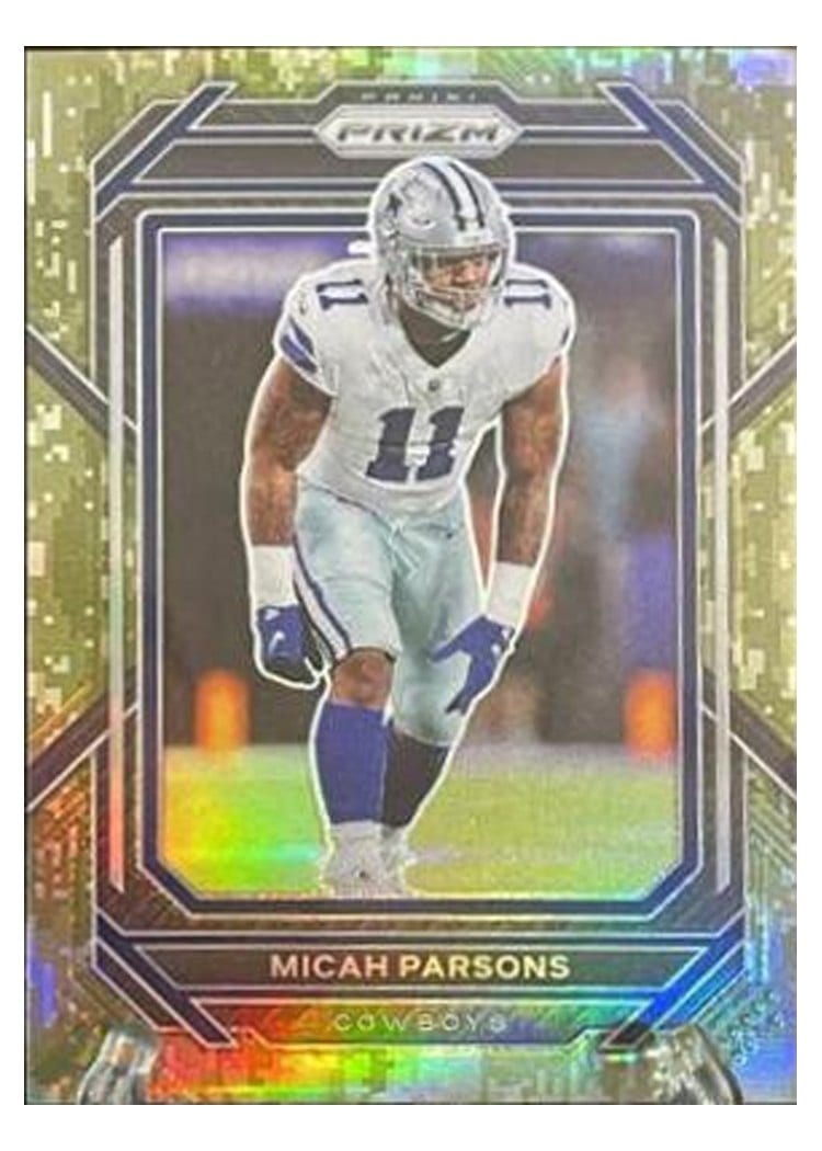 2022 Panini Prizm Base Set Micah Parsons #82 card