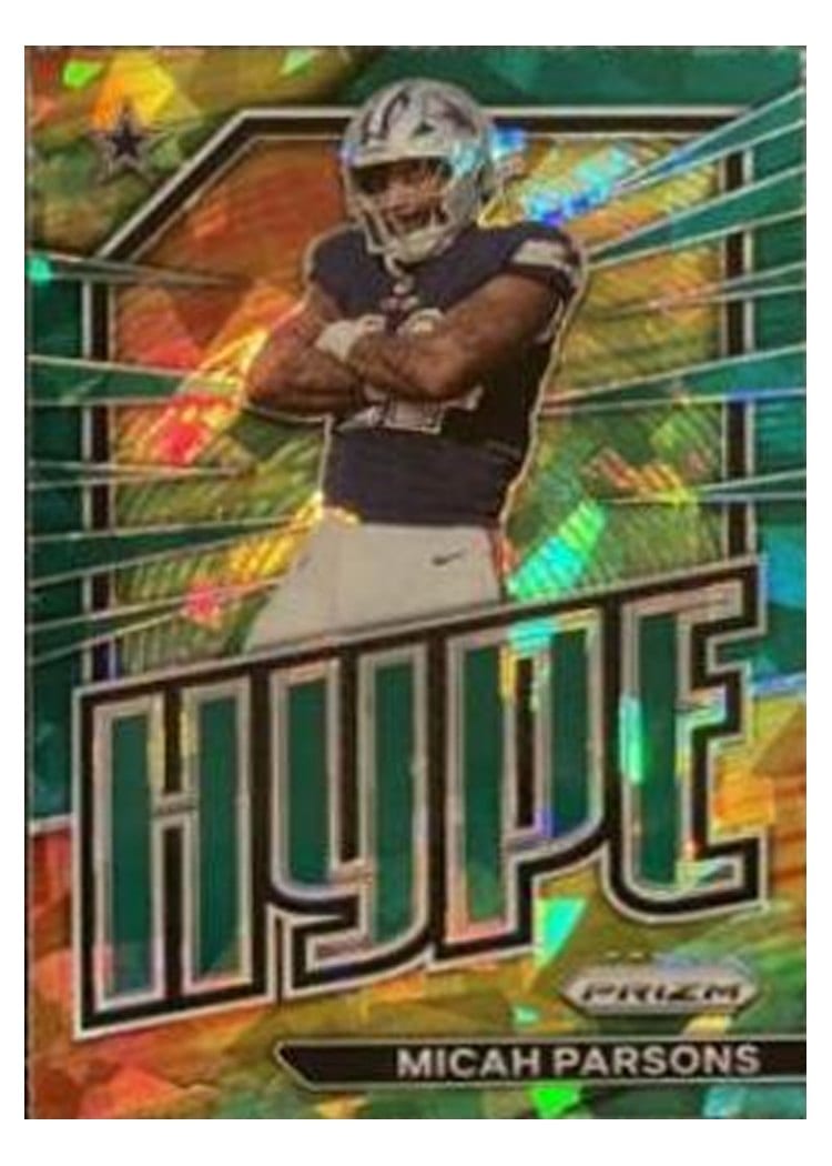 2022 Panini Prizm Base Set Micah Parsons #82 card