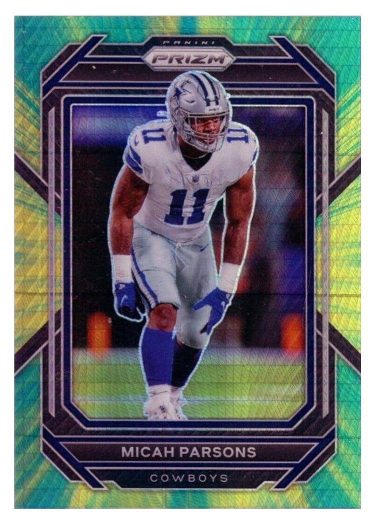 2022 Panini Prizm Base Set Micah Parsons #82 card