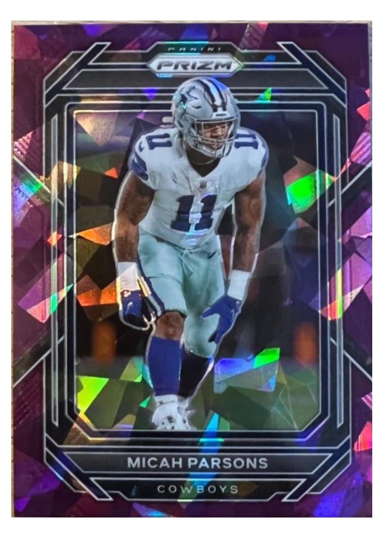 2022 Panini Prizm Base Set Micah Parsons #82 card