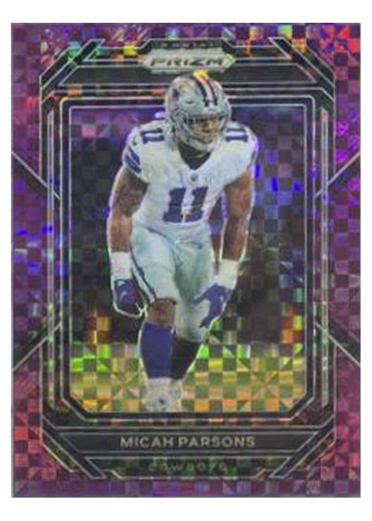 2022 Panini Prizm Base Set Micah Parsons #82 card