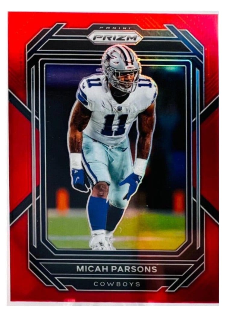 2022 Panini Prizm Base Set Micah Parsons #82 card