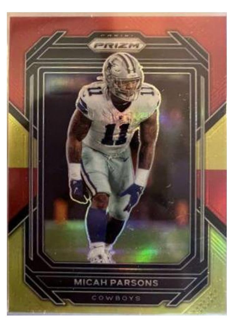 2022 Panini Prizm Base Set Micah Parsons #82 card