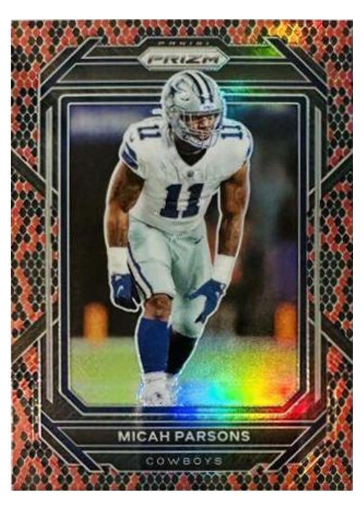 2022 Panini Prizm Base Set Micah Parsons #82 card