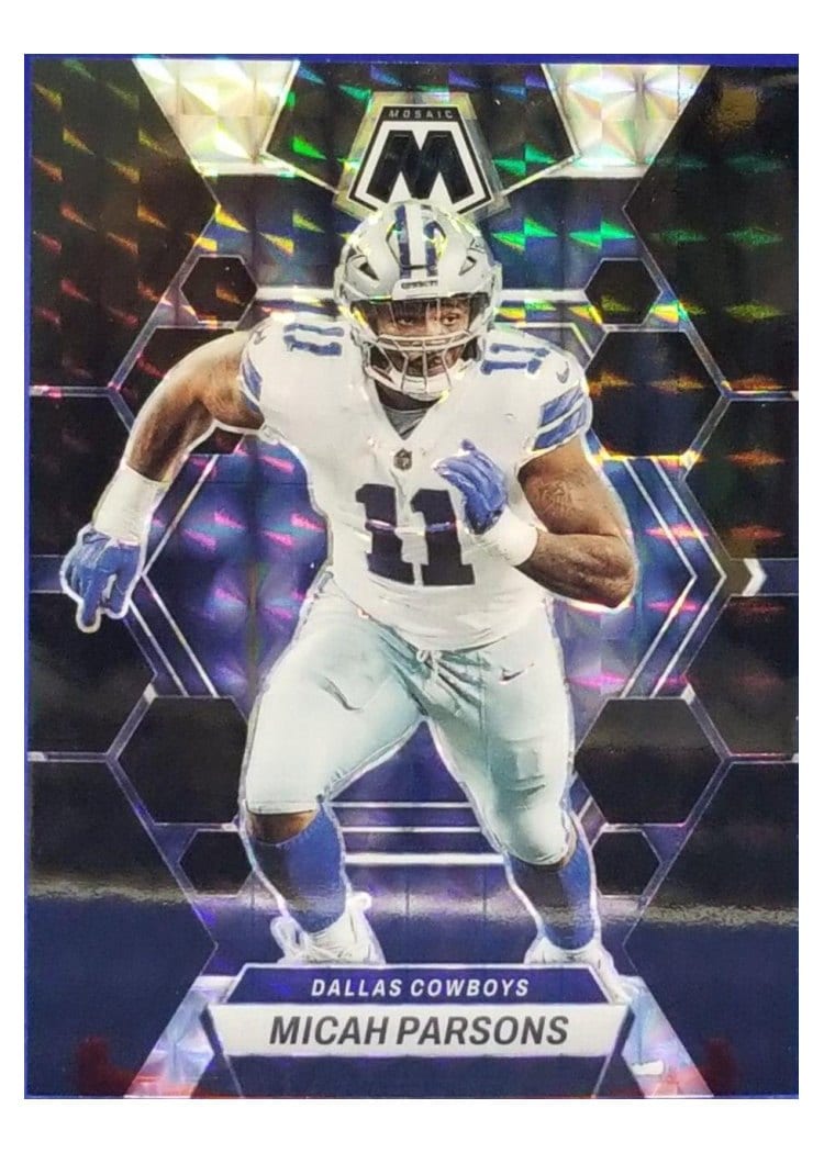 2023 Panini Mosaic Base Set Micah Parsons #58 card