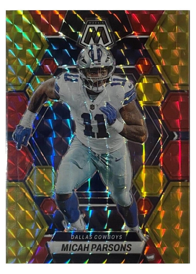 2023 Panini Mosaic Base Set Micah Parsons #58 card