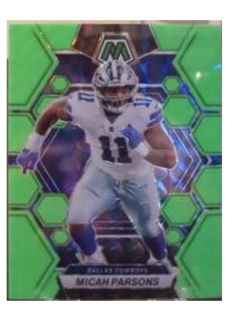 2023 Panini Mosaic Base Set Micah Parsons #58 card