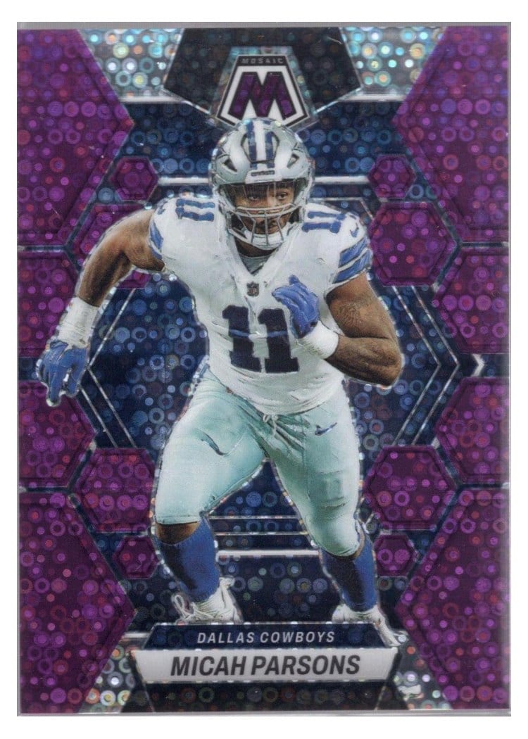 2023 Panini Mosaic Base Set Micah Parsons #58 card