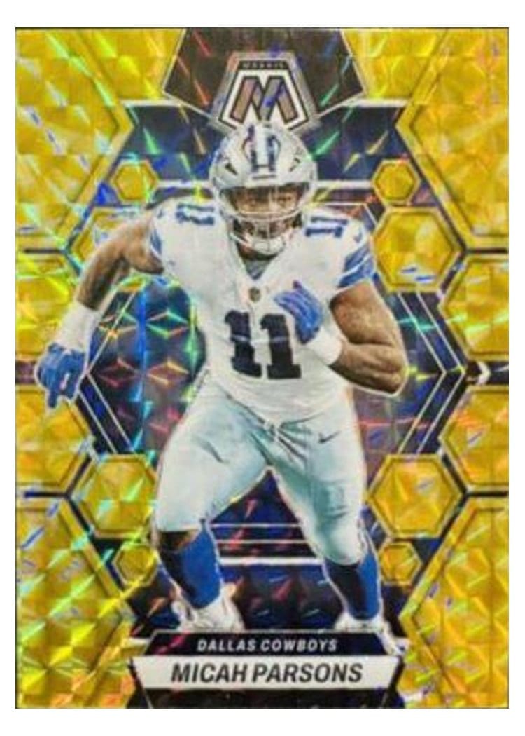 2023 Panini Mosaic Base Set Micah Parsons #58 card